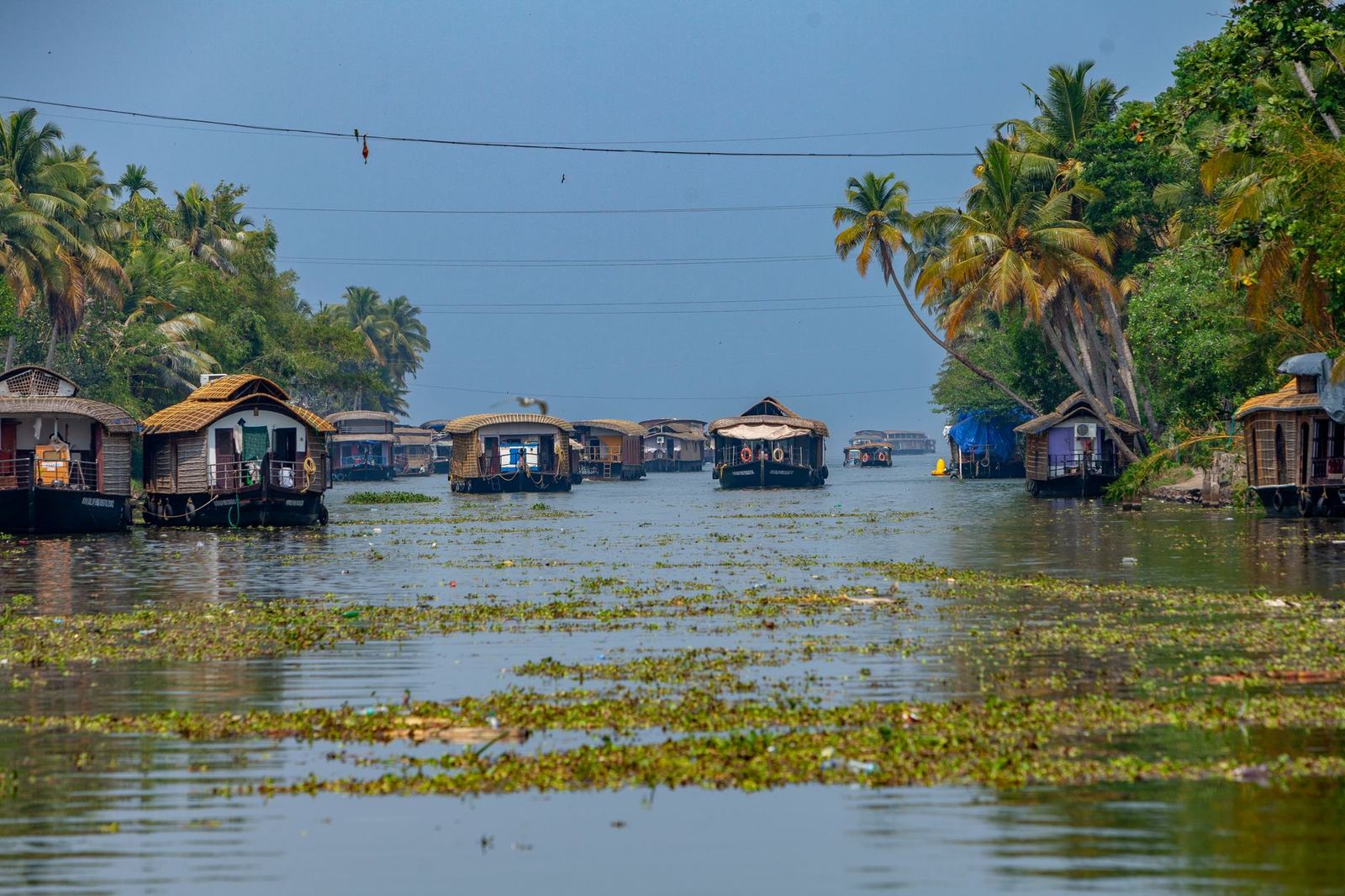 Houseboat on the Kerala backwaters