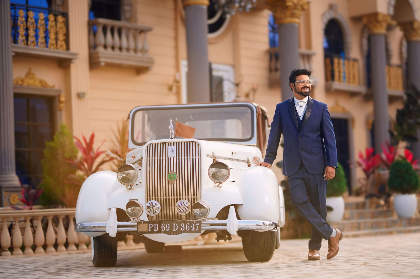 Vintage and classic: Restored pre-1980 saloons and convertibles for baraat arrivals and film work